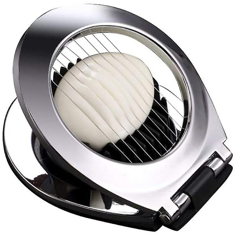 Multi Function Stainless Steel Egg Slicer For Hard Boiled Eggs