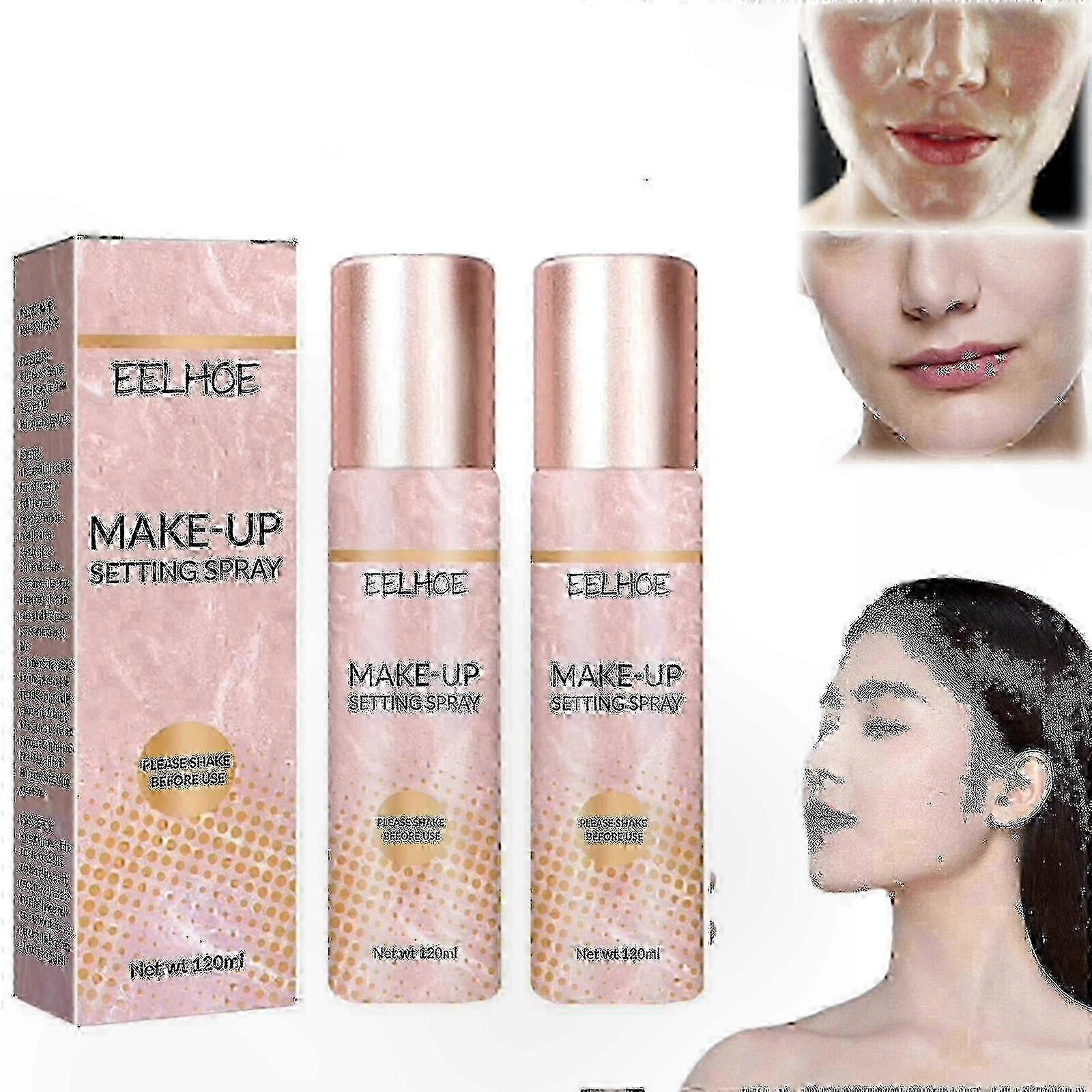 All-Day Makeup Setting Mist with Primer for Long-Lasting Fixing Solution