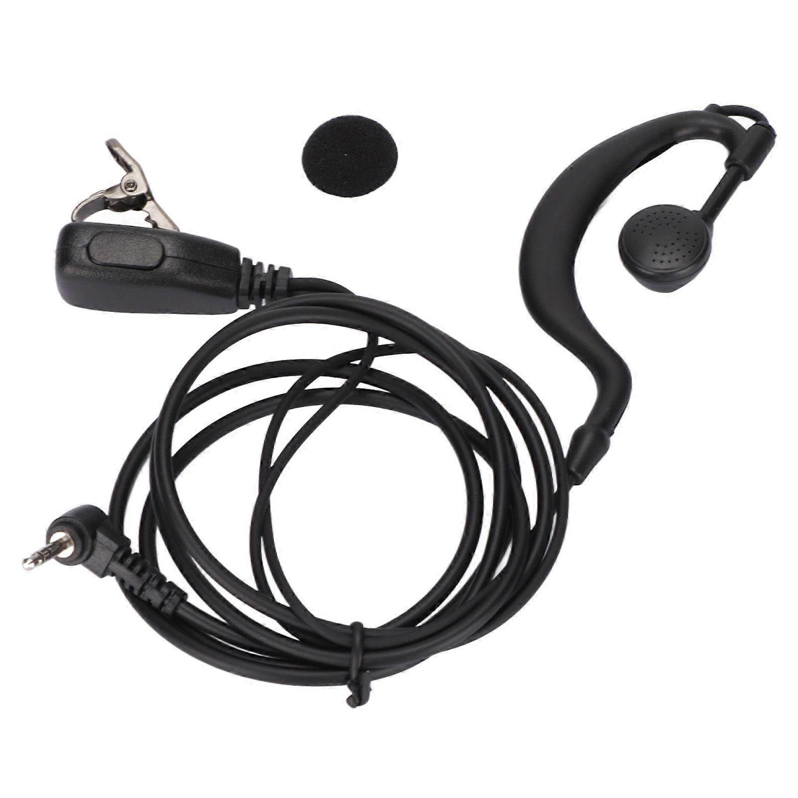 Walkie Talkie Earpiece 2.5mm Plug 2 Way Radio Headphone with Mic for Motorola TLKR T80 T60 T5 T7 T3 T4