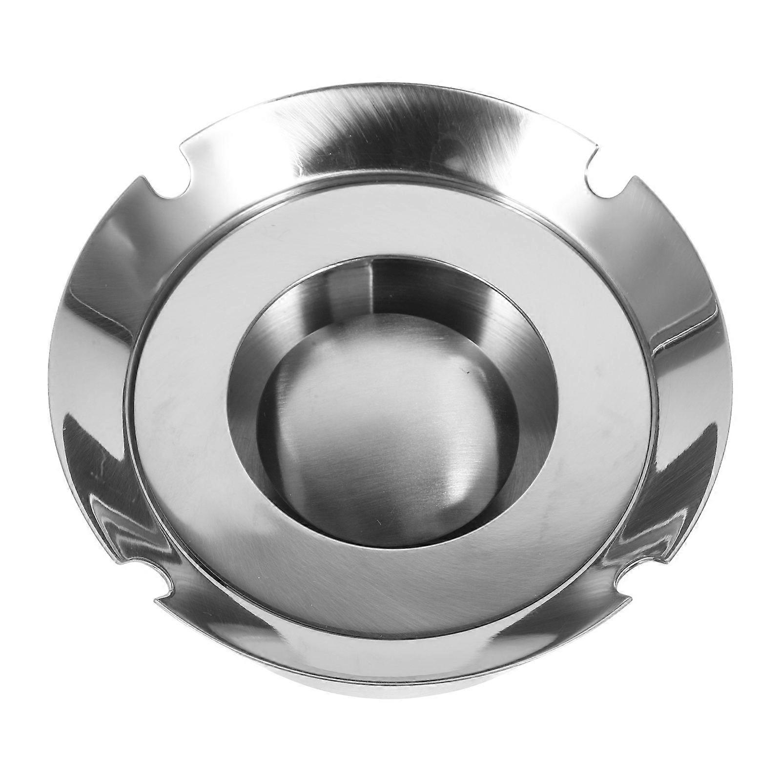 Stainless Steel Ashtray Nordic Design Creative Ash Holder for 4Pcs Home Use