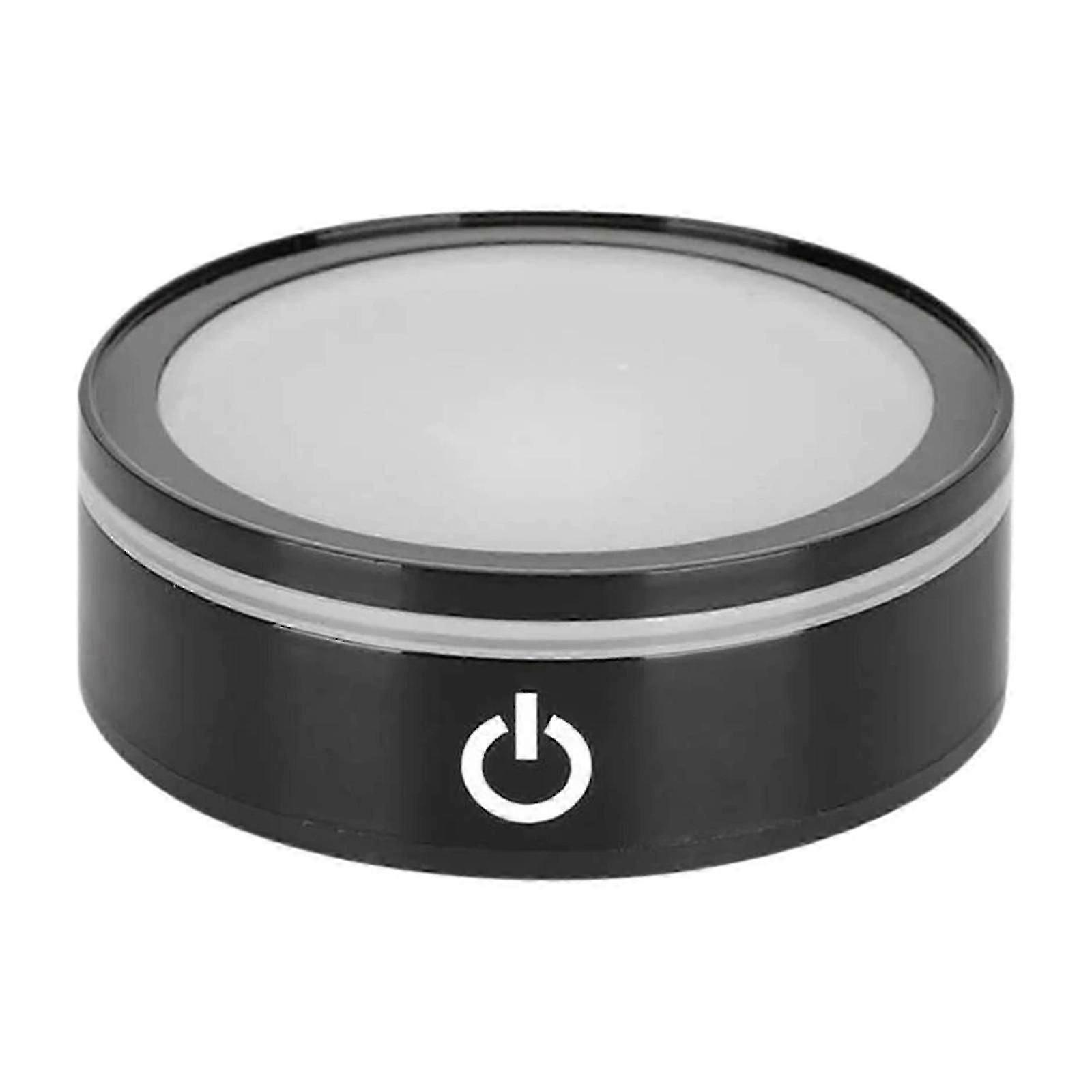 LED Light Lamp Base Non Slip Christmas Gifts Rechargeable Display Plate Flat