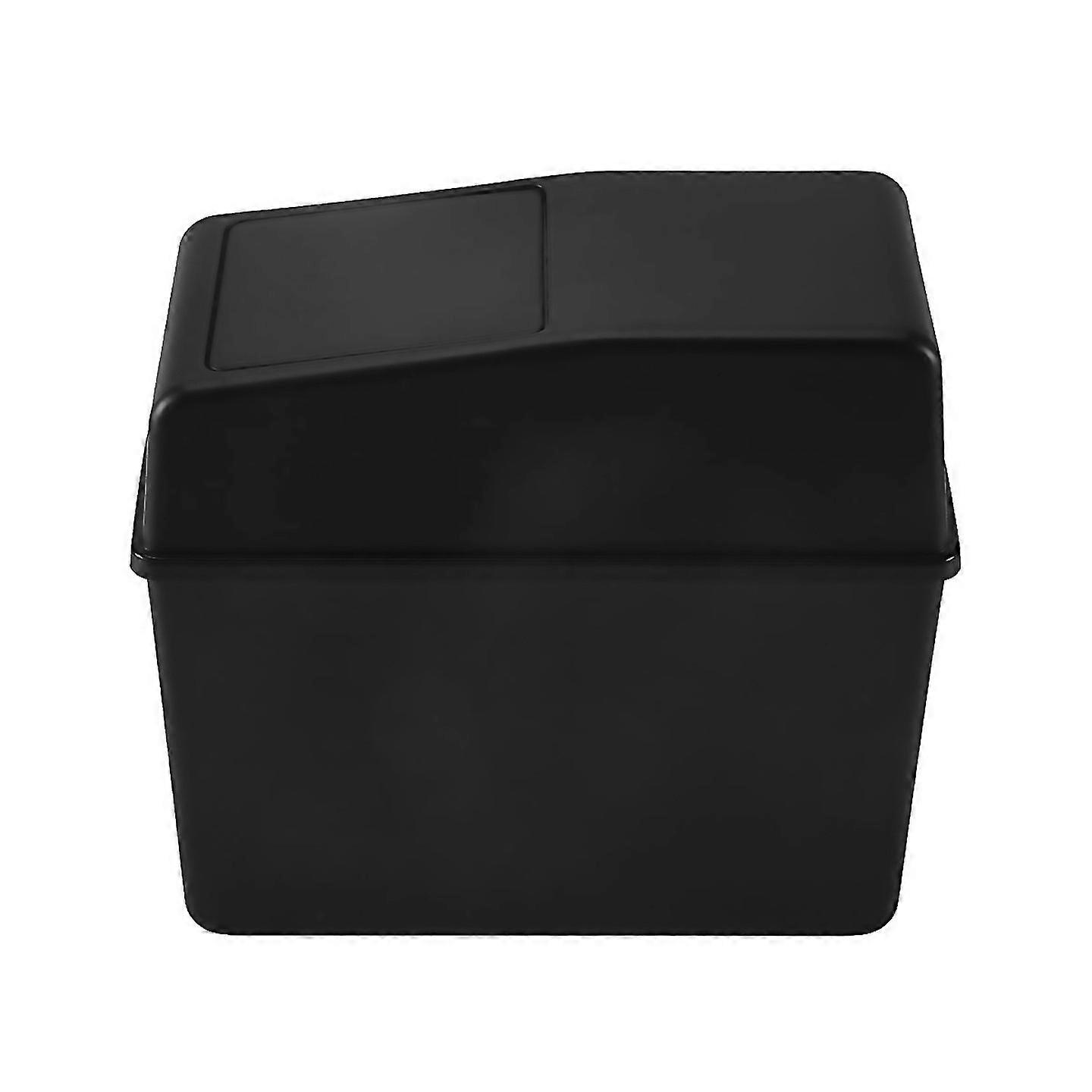 For Car Trash Can With Lid Vehicle Can Garbage Organizer Large Wastebasket Bin For Autohome