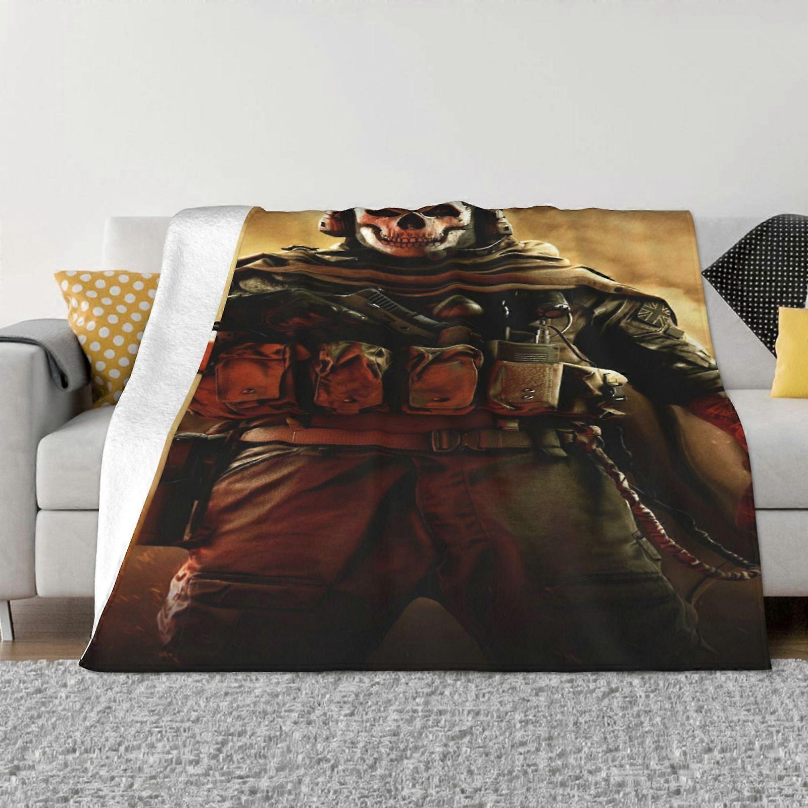 n1213 Call of duty Cobertor Super Macio Cobertor, Cobertores de Pelúcia Leves e Quentes ju1213