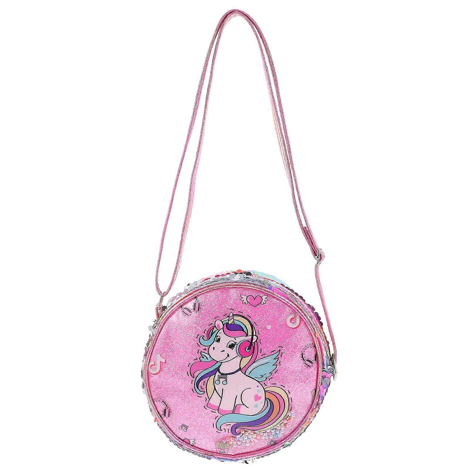 Glitter Sequined Bag Lightweight Sequined Bag for Storage Use Pouch