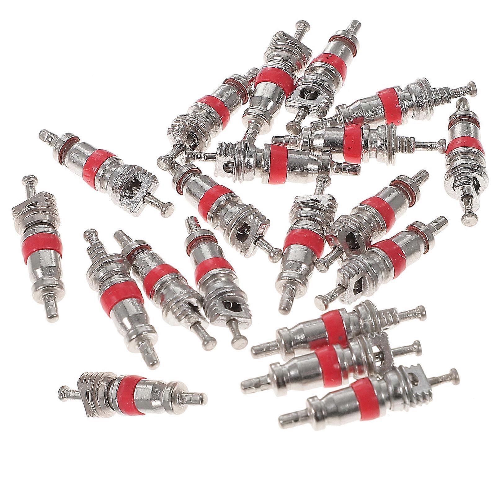 Tire Stem Core Replacement for Car Motorcycle Truck 20Pcs