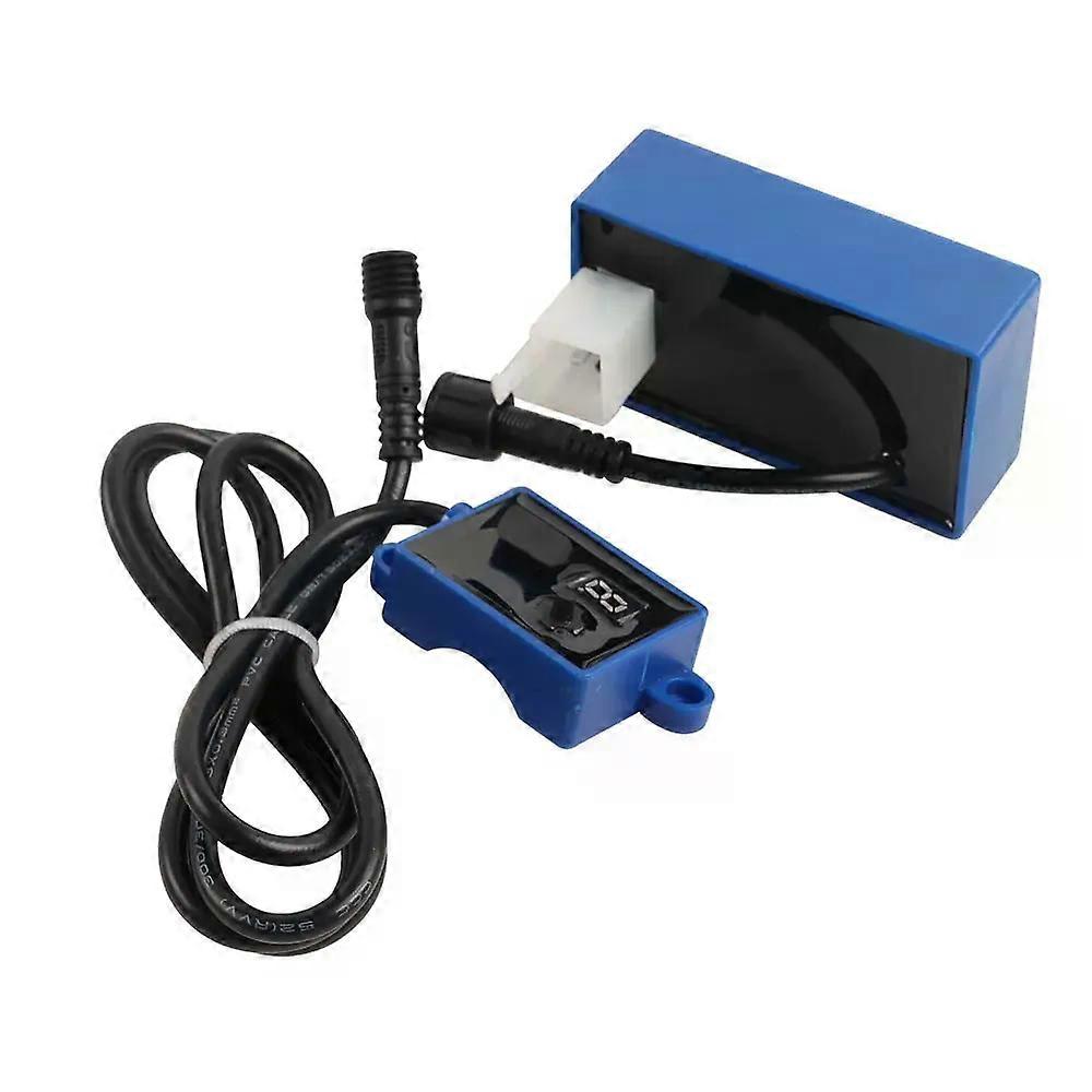 Motorcycle Ignition AC CDI Box Long Wire 5PIN Digital Adjustable 9 Ignition Curves for CD100 ATV100CC LX100 BOXER100 WAVE100