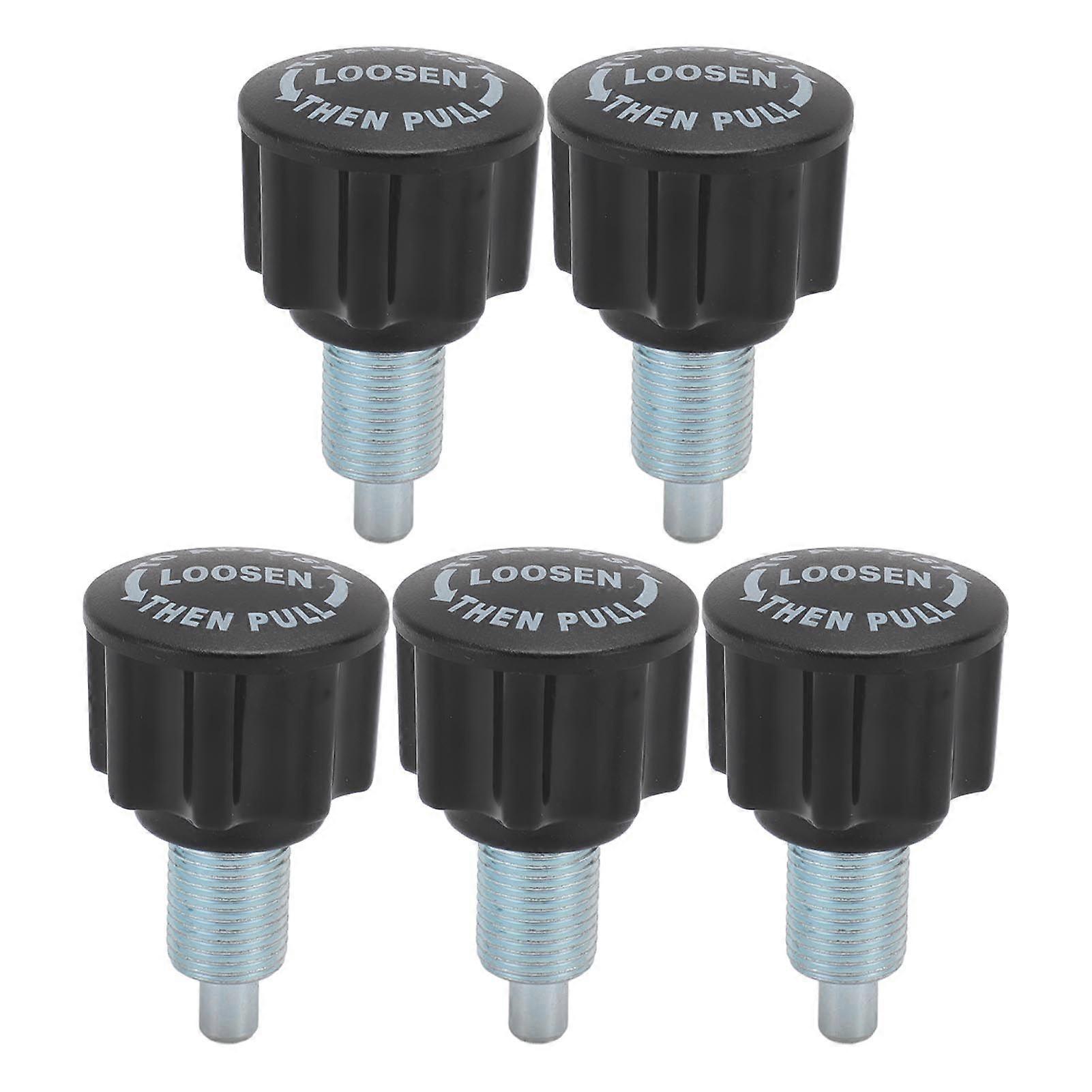 5PCS Pull Pin Spring Knob Replacement Exercise Bike Locking Pin for Fitness Equipment