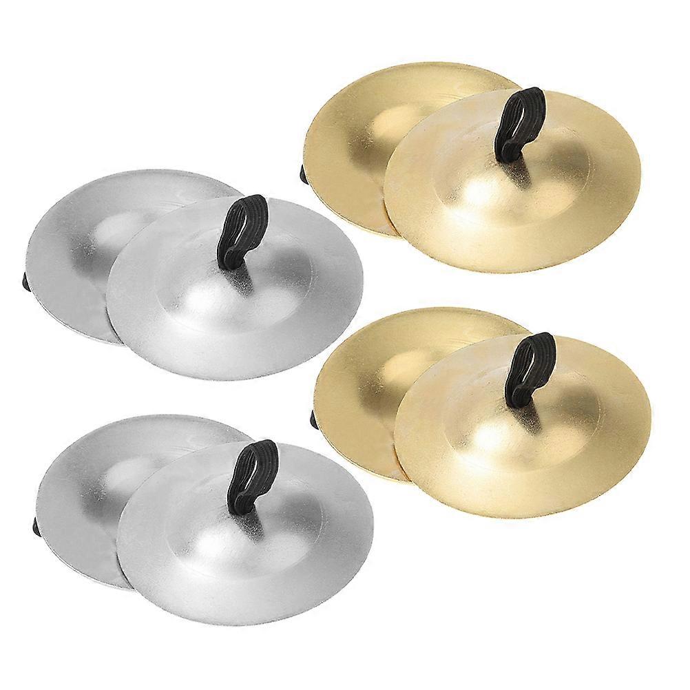 Rhythm Maker Mini Finger Cymbals for Dance Practice 20Pairs