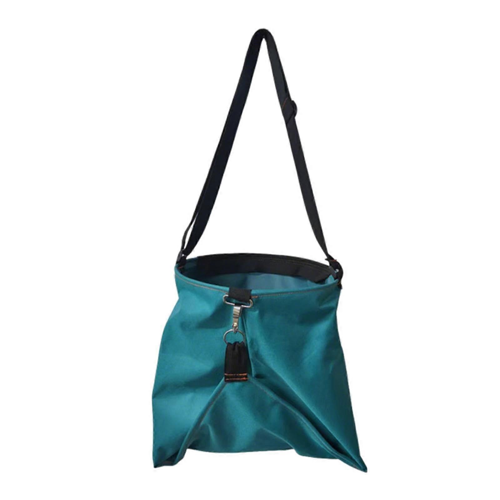 Harvest Fruit Picking Bag - Lightweight Tear-Resistant Garden Apron for Fruit Gathering, 14.96"x15.75", Green