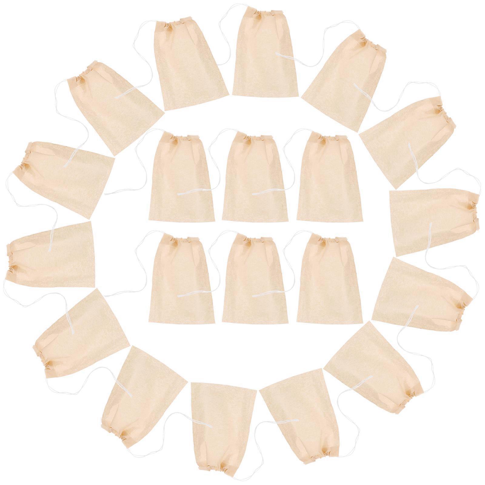 1200Pcs Disposable Drawstring Tea Bags Ideal For Home Or Office Use Perfect For Tea Filtration And DIY Scented Tea With Rectangular Shape
