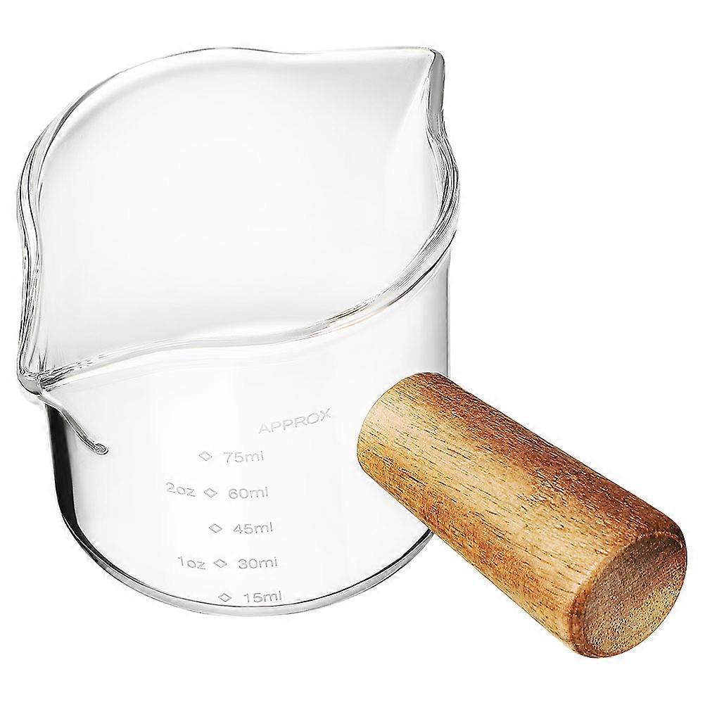 Simple And Elegant 3Pcs Heat Resistant Glass Cup Perfect For Home Decoration And Kitchen Use With Precise Pouring