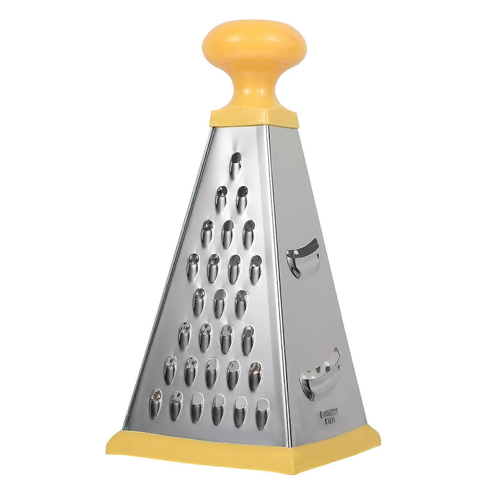 Stainless Steel Vegetable Slicing Device Kitchen Tool For Home Users Yellow Multi-Functional 1Set