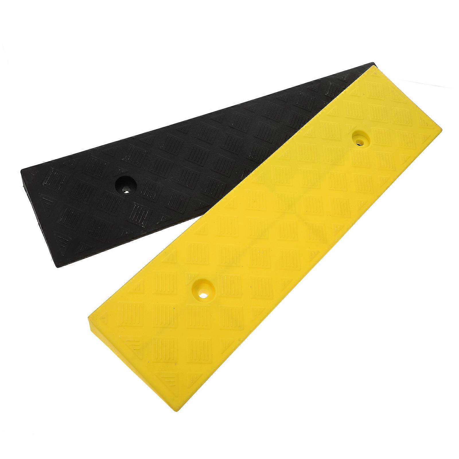 Rubber Stair Carpet Treads Driveway Ramp for Garage and Vehicle 8Pcs