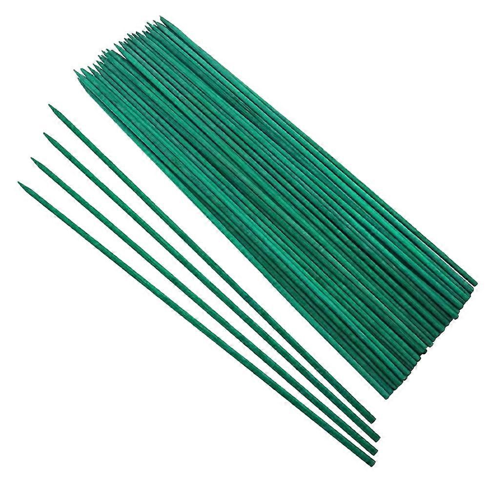 Bamboo Plant Stakes for Tomato Support 100Pcs Garden