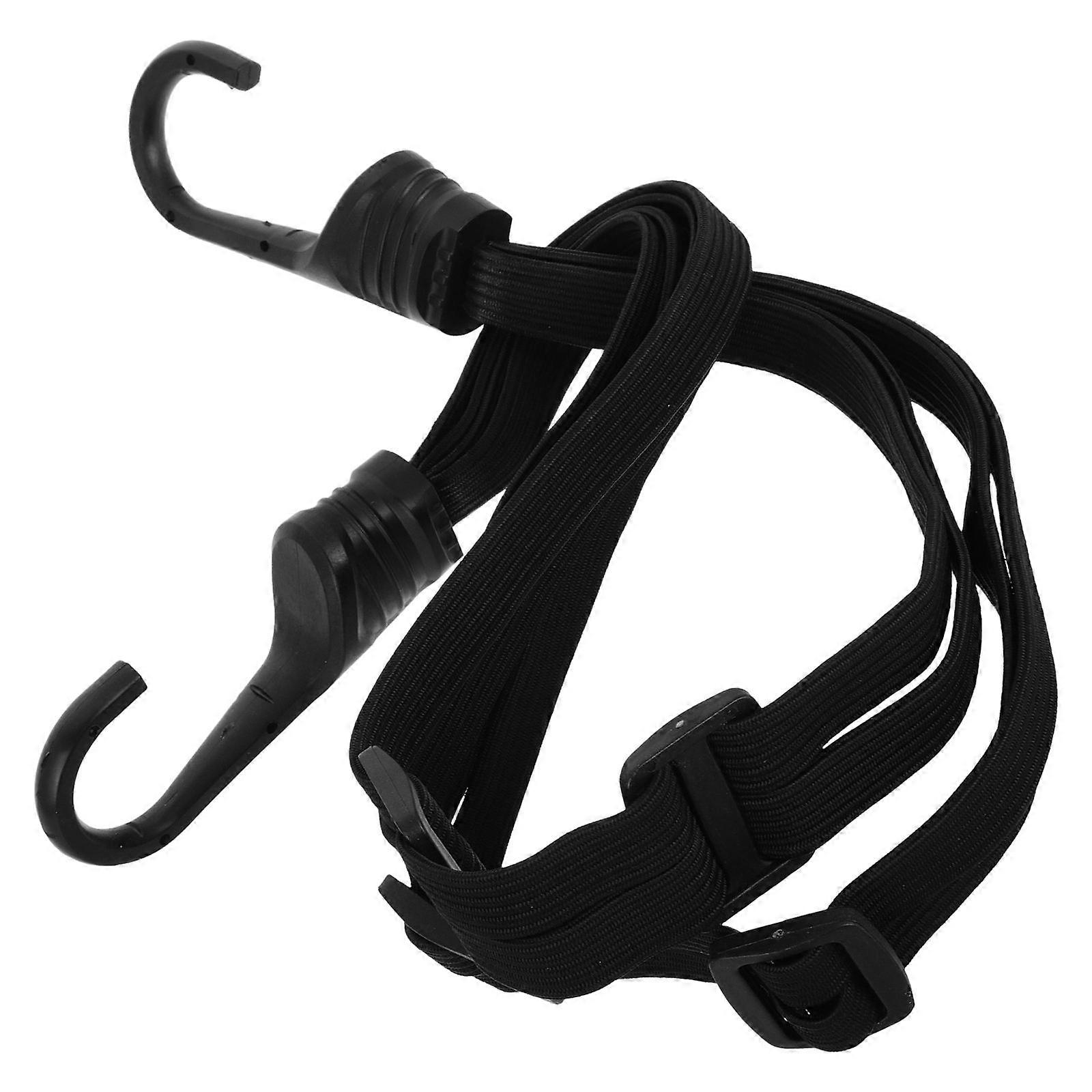 Motorcycle Luggage Straps Rope for Elastic Load Securing with 2 Hooks