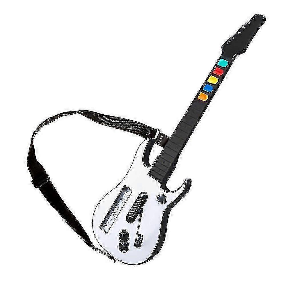 Wireless Guitar Hero Controller For Wii Guitar Compatible With Clone Hero Rock Band Games Remote Joystick Console Accessories 2025
