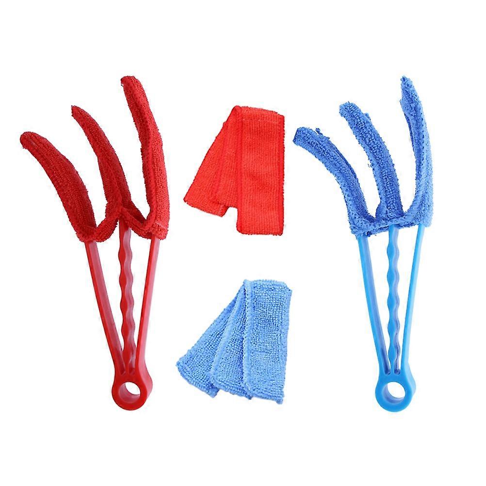 Multifunctional Cleaning Brush for Window Shades Assorted Color for Wet and Dry Cleaning 4Pcs