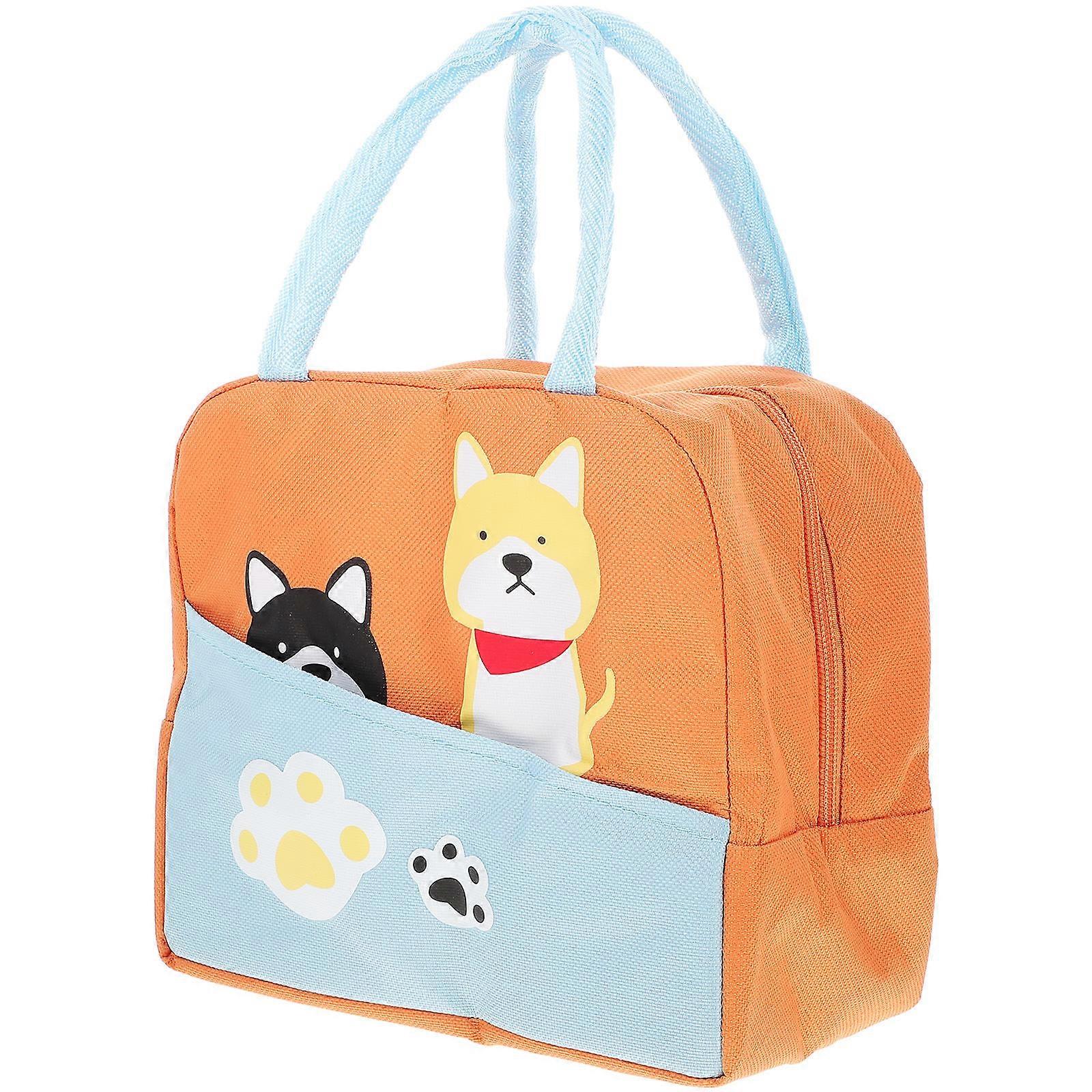 Bento Box Bag Insulated for Storage 2Pcs Portable Washable Lunch Bag
