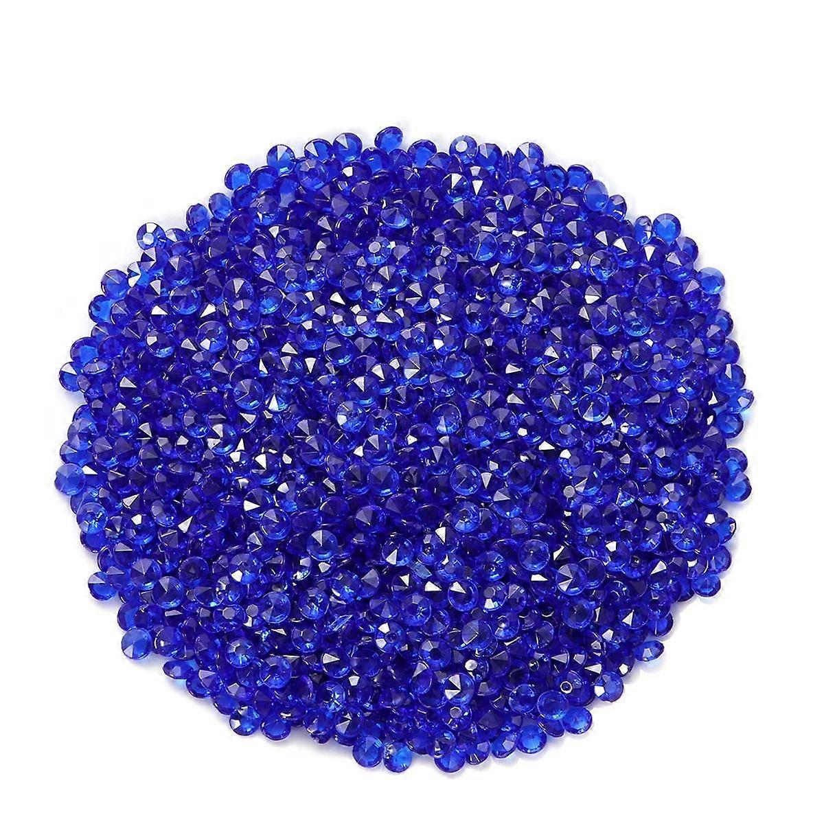 Wedding Table Scattering Crystals Acrylic for 2000Pcs Dark Blue