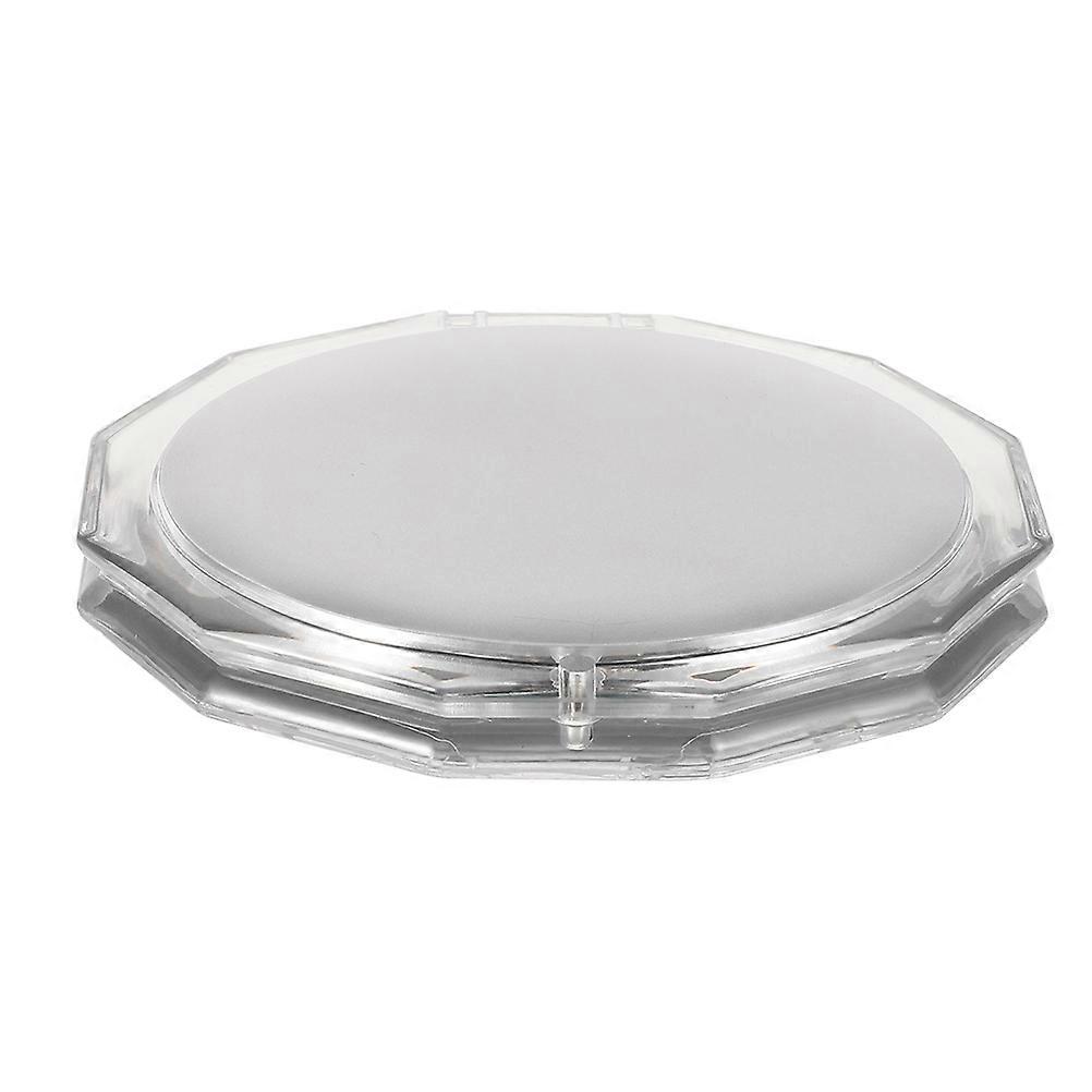 Silver Folding Pocket Mirror Foldable Mini Makeup Mirror for Daily Use 4Pcs