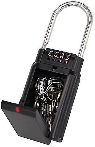 Cassetta di sicurezza per chiave, cassetta di sicurezza codificata, cassaforte a combinazione di archiviazione, custodia sicura per chiavi di accesso selezionate