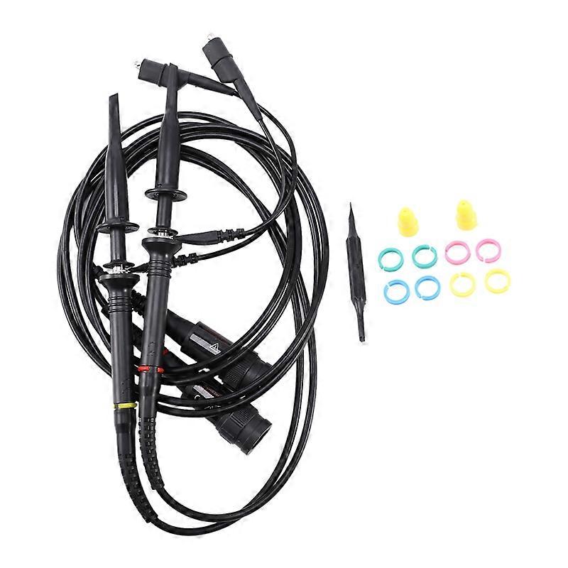 2Pcs P2100 DC-100MHz Oscilloscope Probe for Tektronix X1/X10 P2100 BNC Test Lead Kit