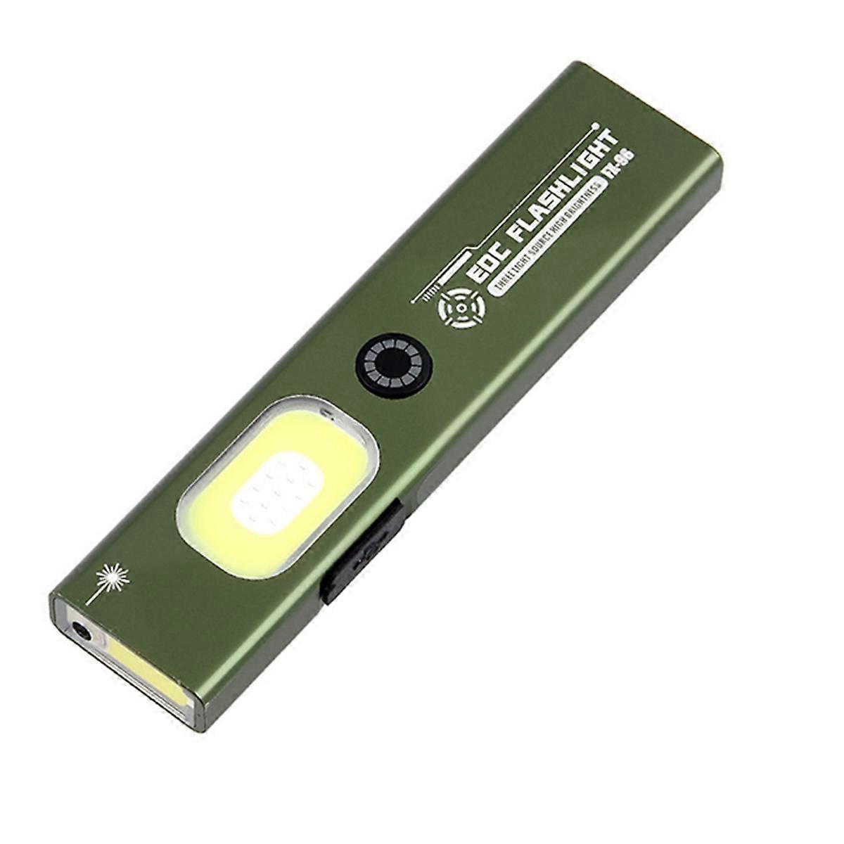  Flashlight Magnetic Flashlight High Lumens Work Light,A