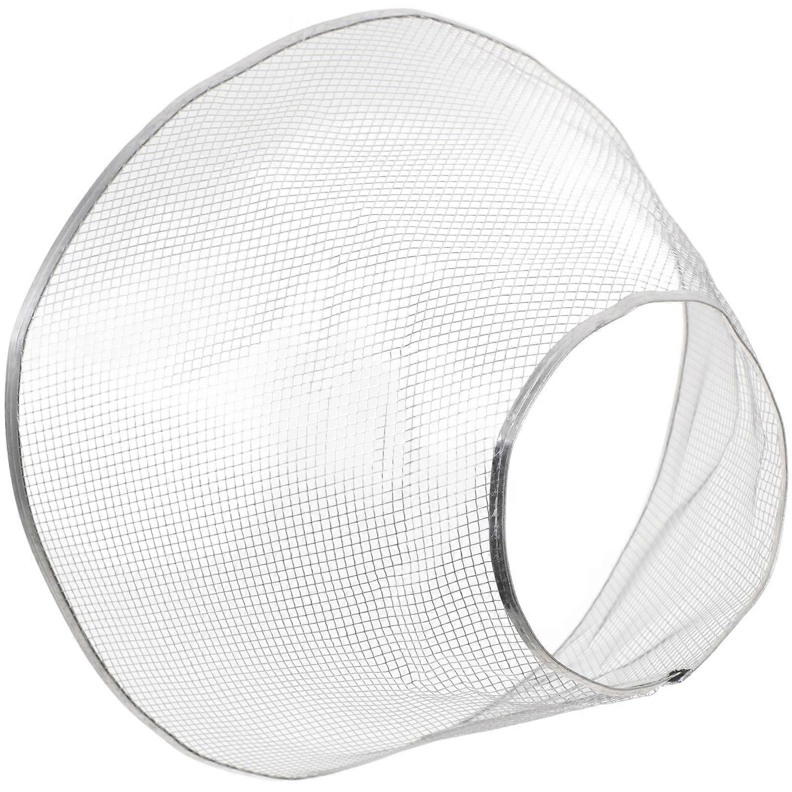 Kitchen Hood Filter Grease Mesh for Range Hood 4Pcs Silver Iron Accessories