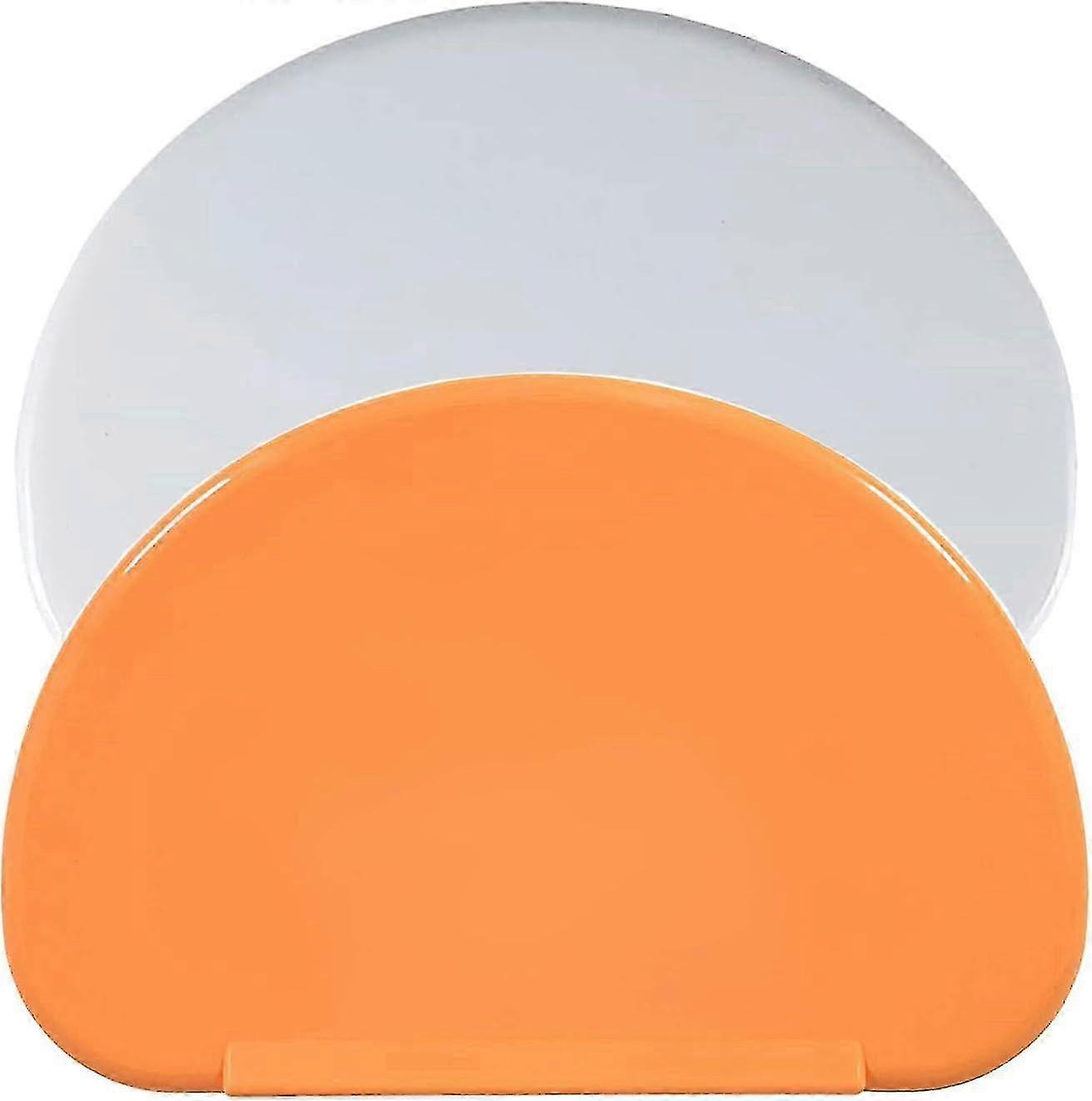 2-Piece Plastic Pastry Horn for Dough Scraping and Cutting Suitable for Kitchen Use with Bread Pancakes Cheese and Chocolate