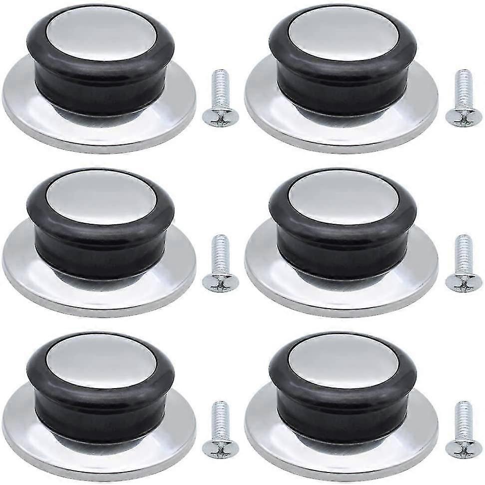 Pot Lid Knobs 6 Pcs Universal Replacement Handle Replacement Lid
