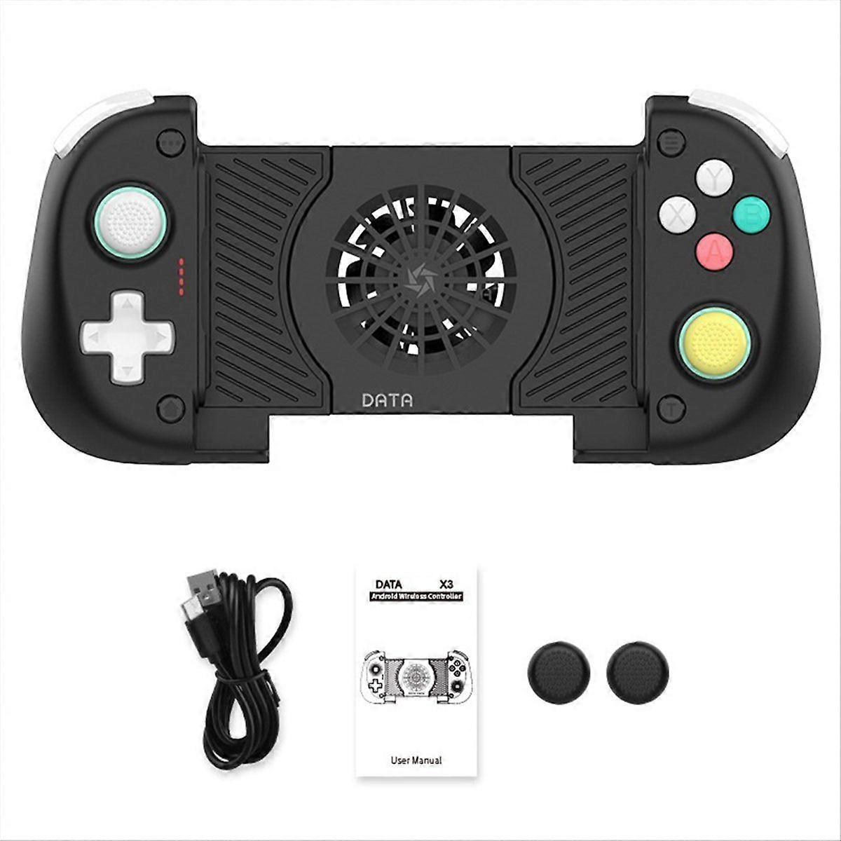 X3 Bluetooth Wireless Controller for Switch/OLED for Mobile Dual Hall Joystick with CoolingFan for