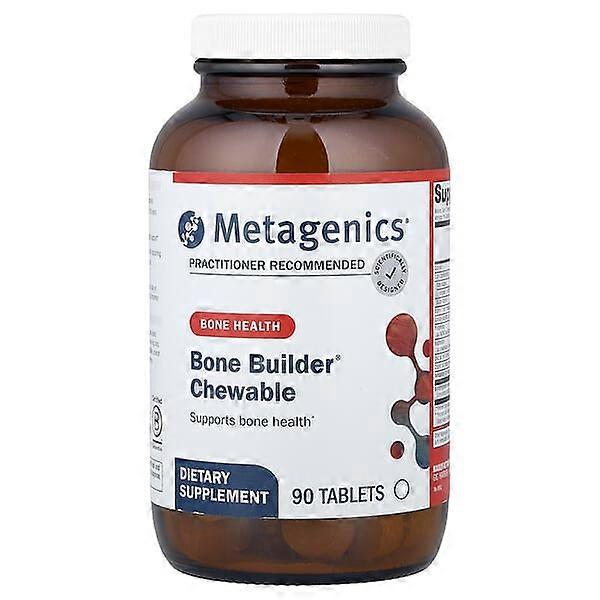 Metagenics, Bone Builder Chewable, 90 Tablets