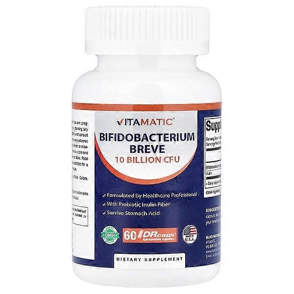 Vitamatic, Bifidobacterium Breve , 60 DrCapsÃÂÃÂ® Hypromellose Capsules