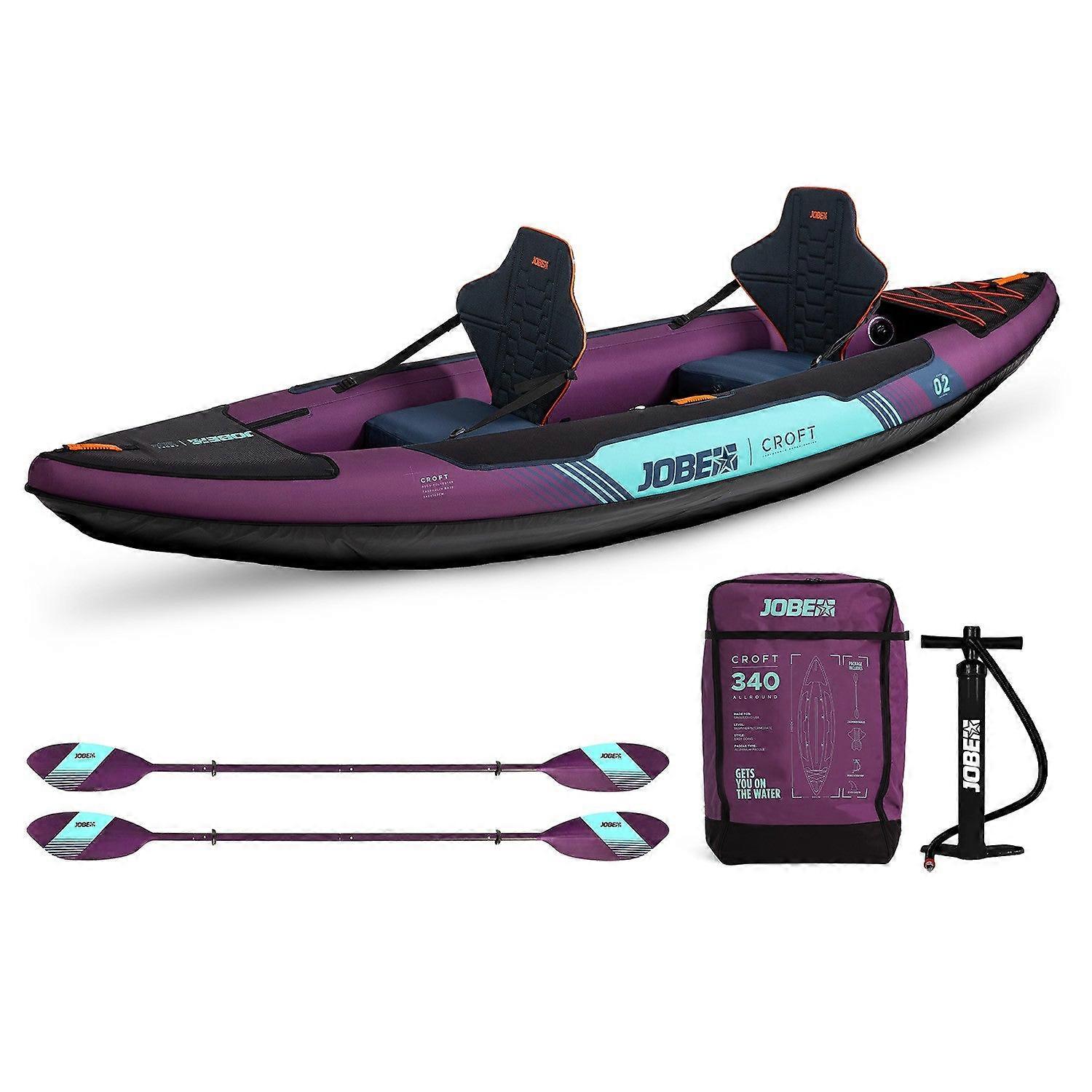 Jobe Croft Inflatable Kayak Package Sunset Purple 600025001