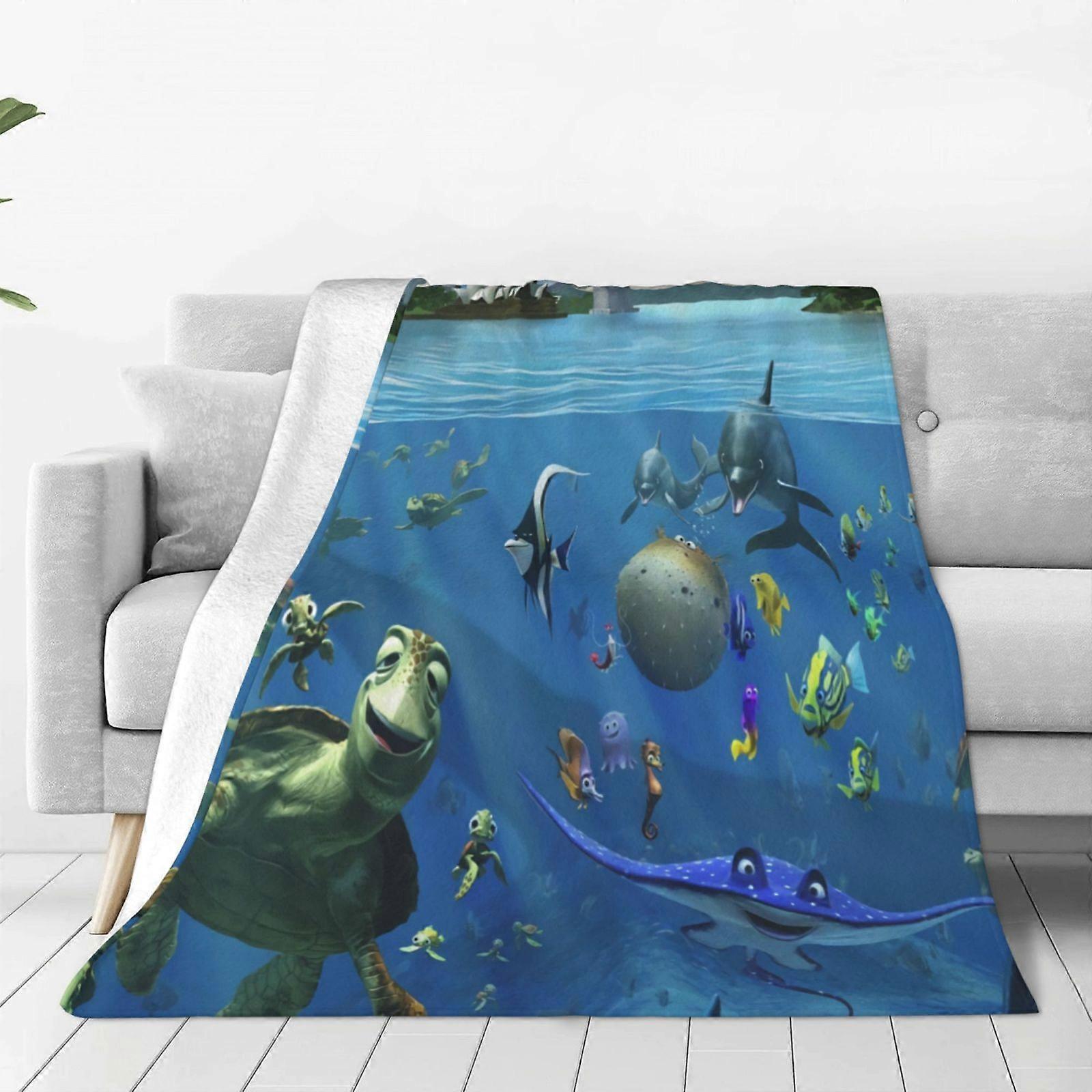 Finding Nemo Blanket Throw Bedding Room Decor Flannel Blankets For Bed Sofa 50"X40"