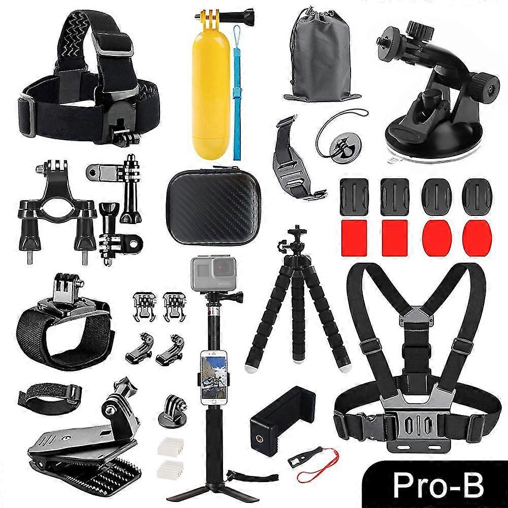 2025 For Gopro Accessories Set For Go Pro Hero 10 9 8 7 6 5 4 Black Mount For Yi 4k Mijia Case For Sjcam Action Camera