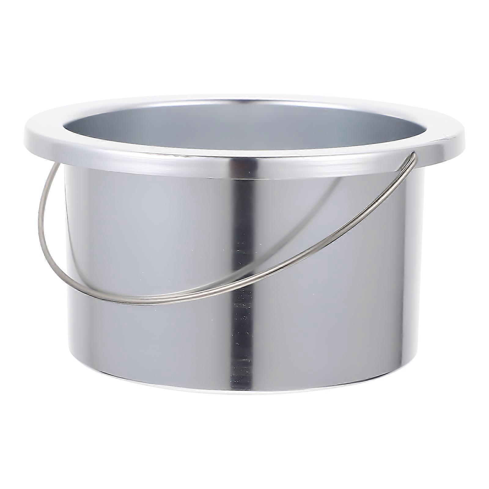 Non-Stick Wax Melting Pot for Wax Heater Inner Pot 1 Piece Silver