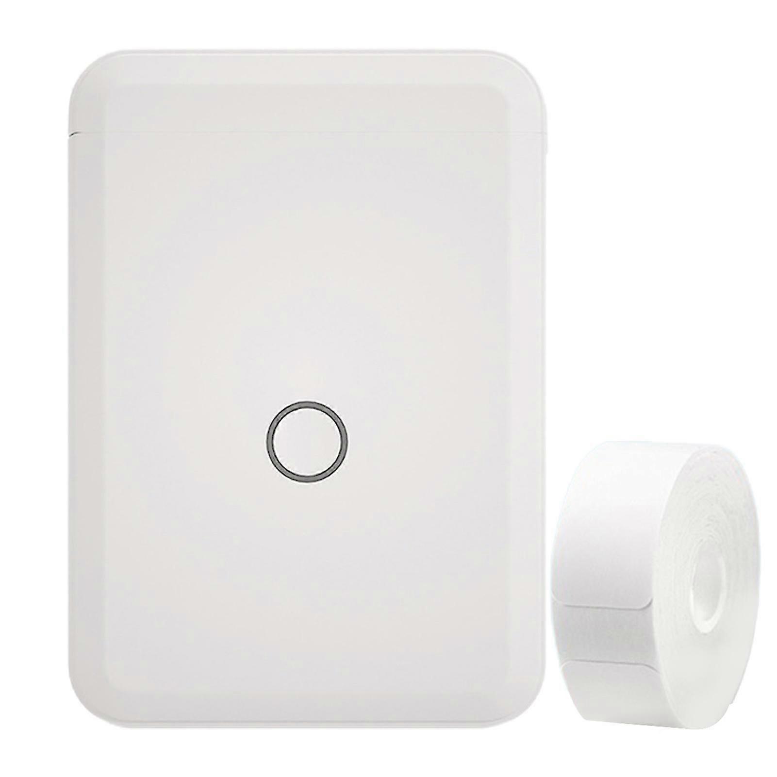 D110 Portable Wireless Connect Rechargeable Mini Labels Printer With Tape Self-adhesive Labels Printer Ha