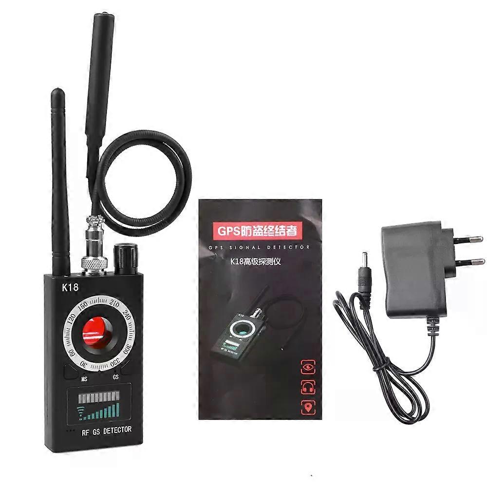 K18 Wireless Detector Camera 1MHz-65GHz GSM Audio Bug Finder GPS Signal lens RF Tracker Detect Multi-function Anti Camera