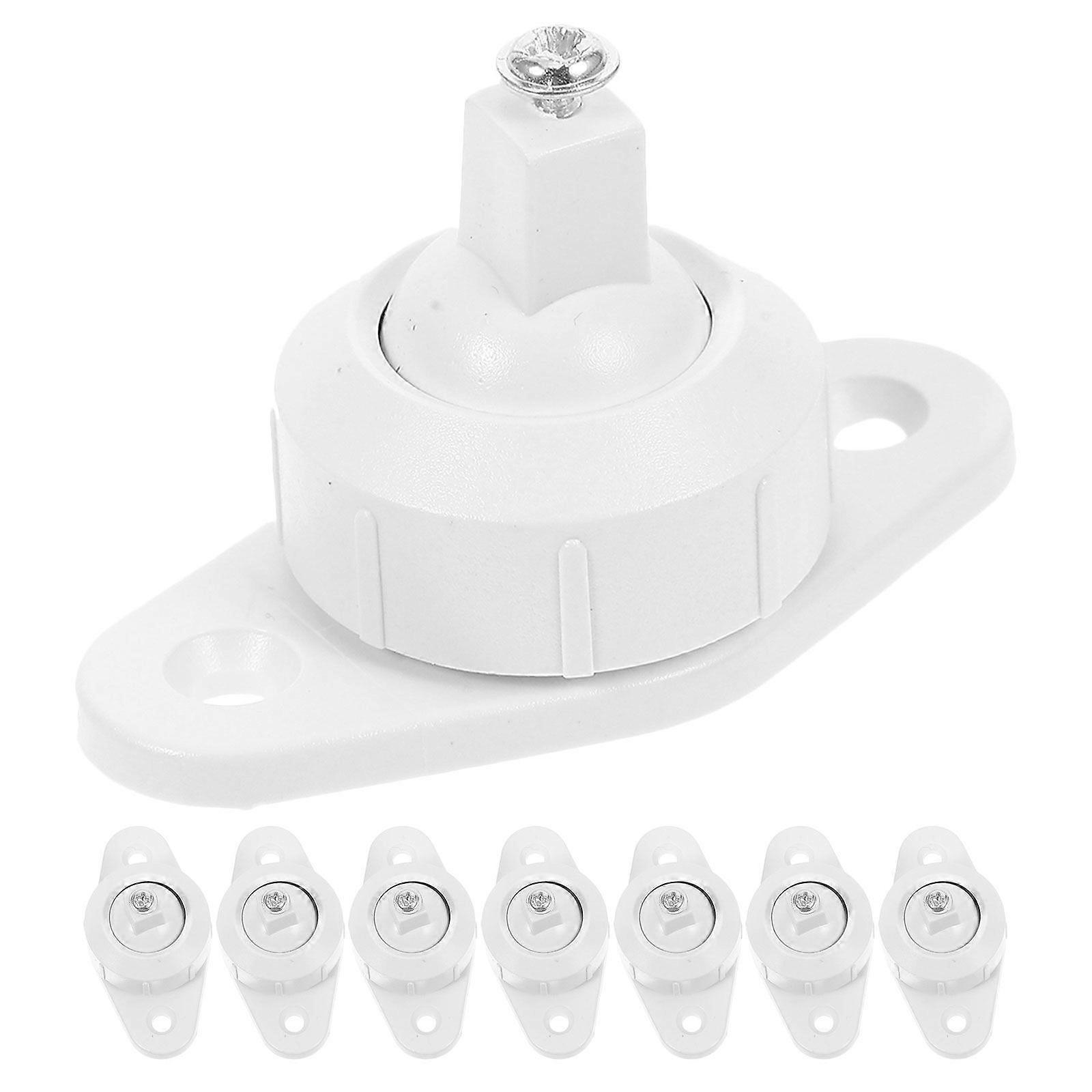 8 Pcs Alarm Mount: PIR Infrared Motion Alarm Sensor Wall Mount Bracket - Security Detector Holder for Home Rv House Door