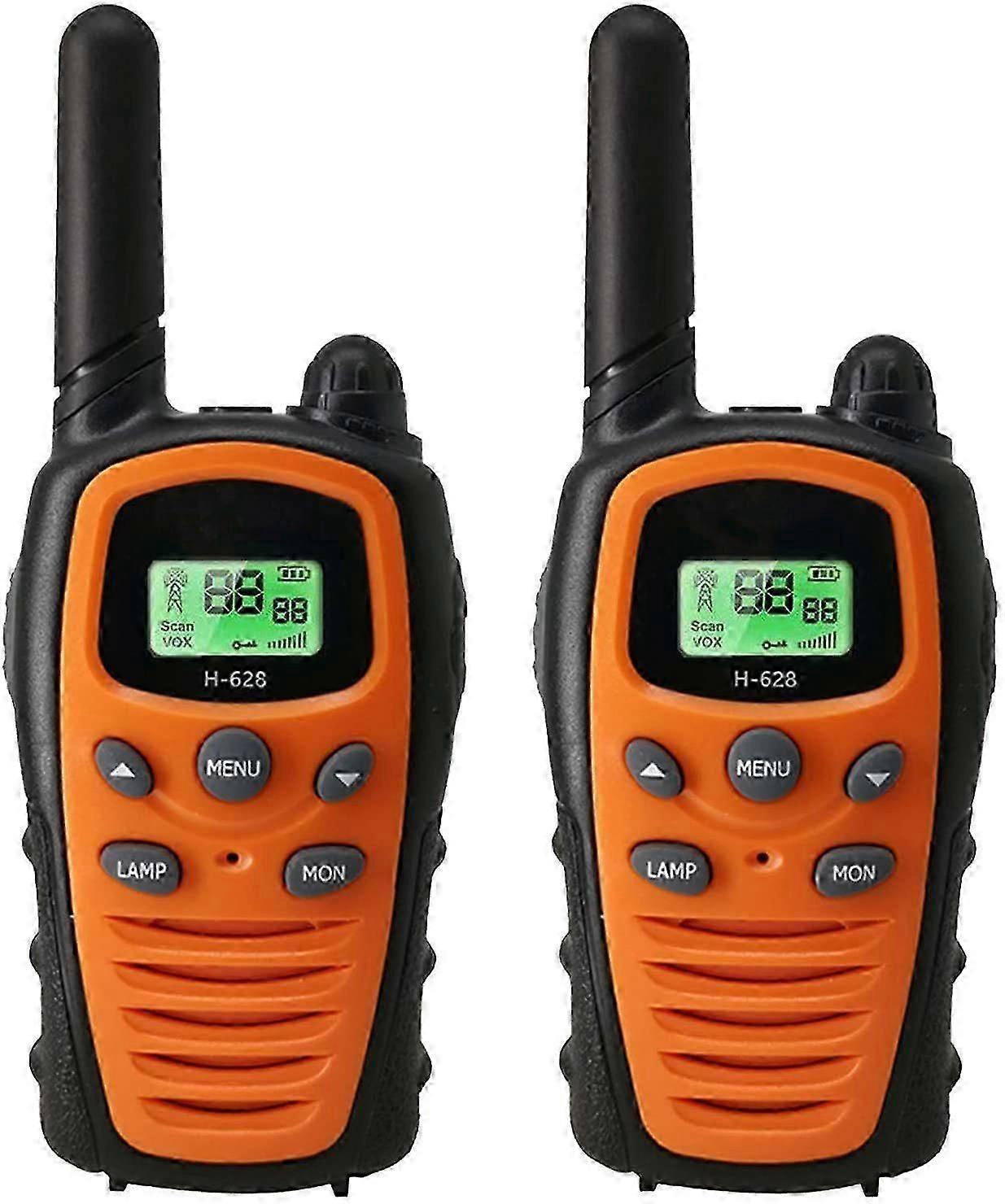 Adult Walkie Talkies Long Range Two Way Radios - PMR Walkie Talkie VOX Handsfree 5KM with Flashlight LED Backlight