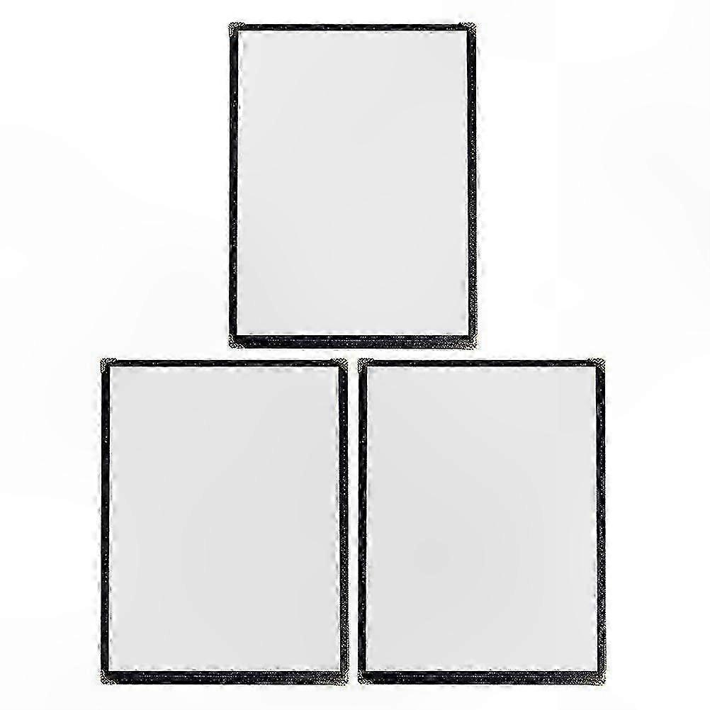 3-Pack Adjustable Book Stand with Music Sheet and Menu Protector for Restaurant Use