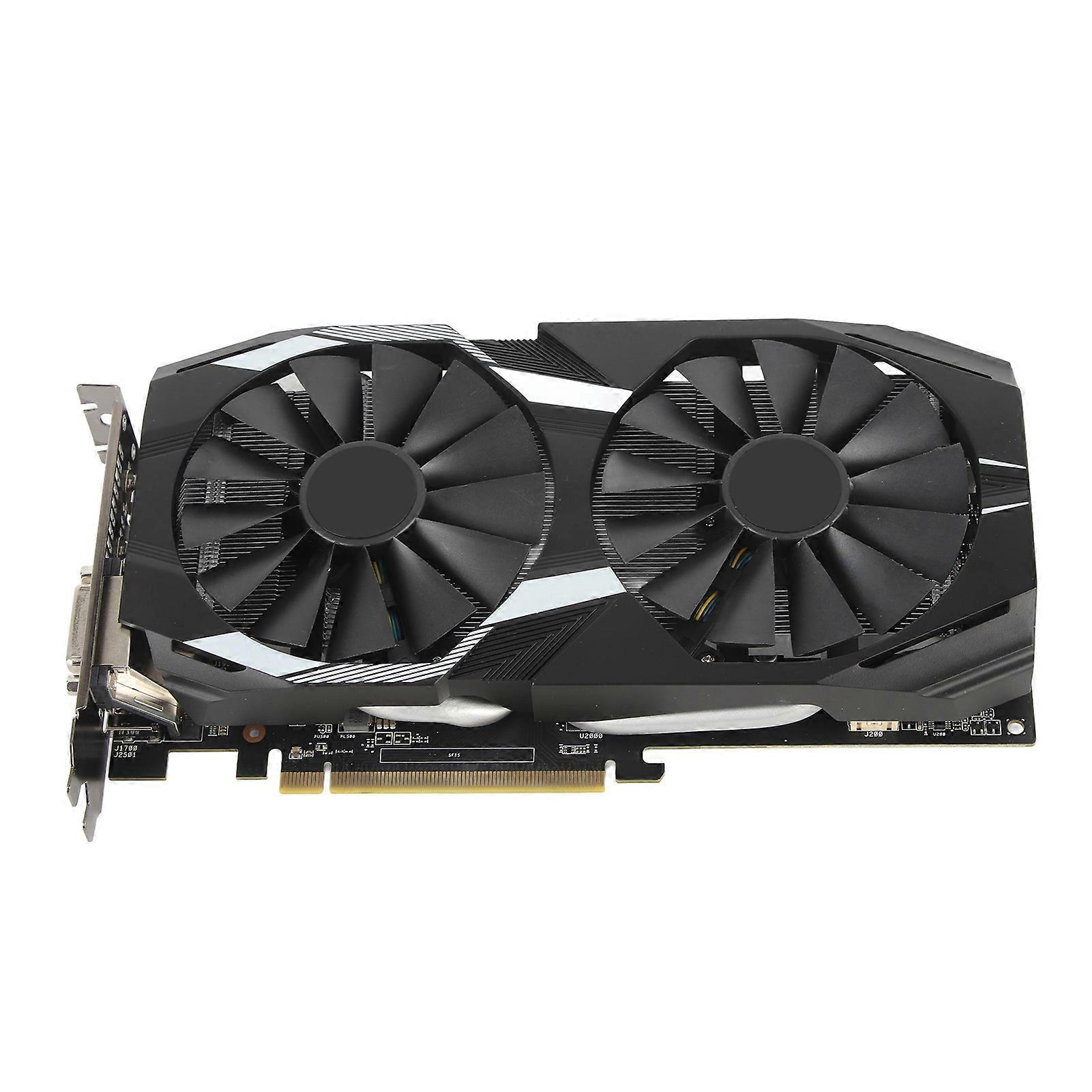 RX590 Graphics Card 8GB GDDR5 256bit Quiet Fast Heat Dissipation Game Graphics Card for Desktop Computer 