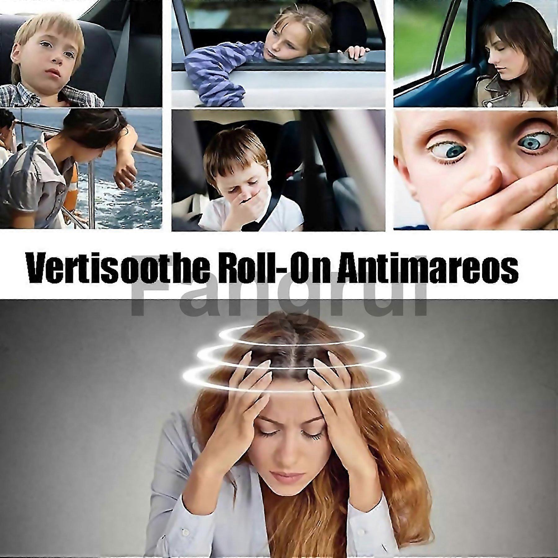 For Antidizzy Rollon Vertigo Ease Roller 10ml Natural Fastacting Essential Oil For Vertigo And Dizzi