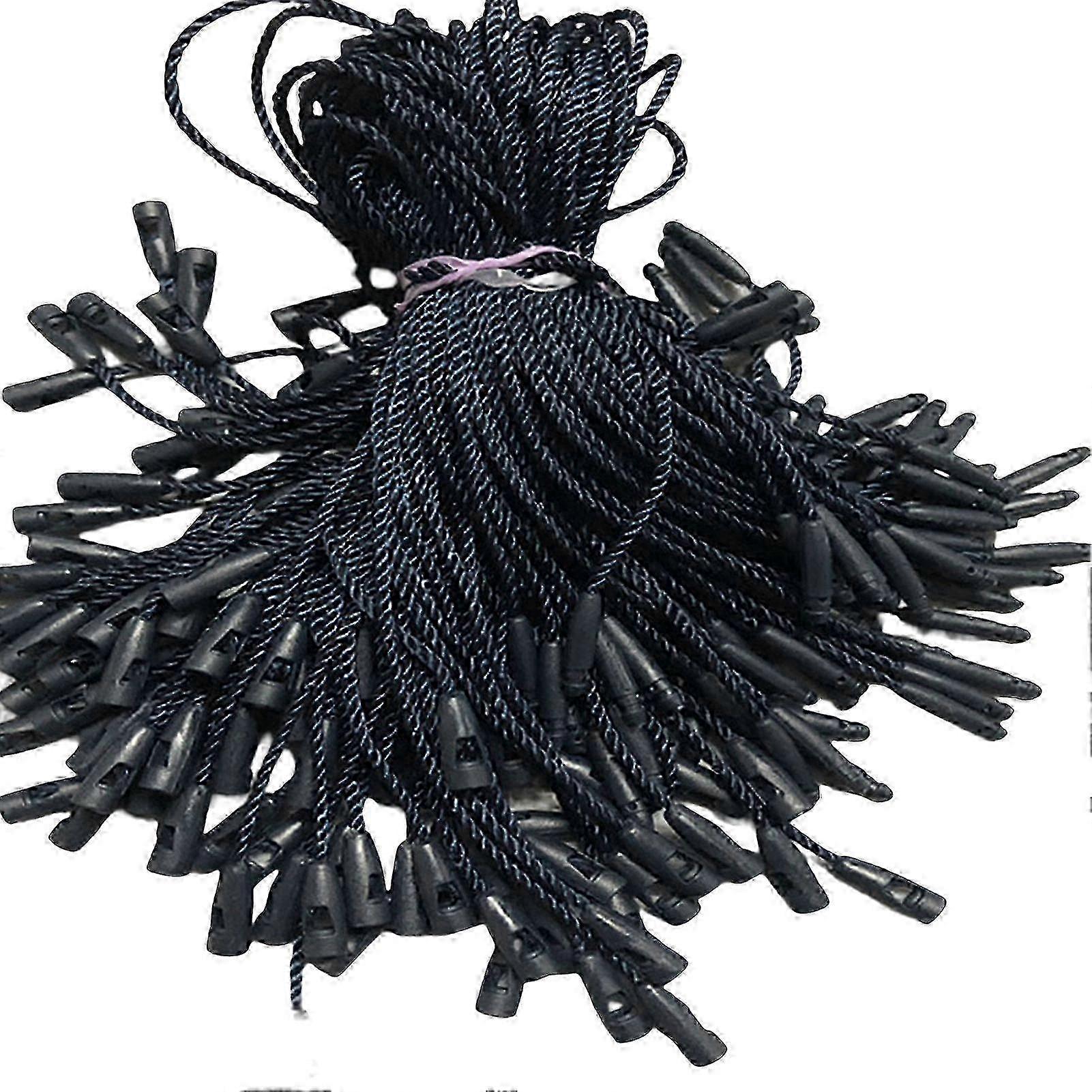 Strong Tear-resistant Hang Tag Strings with Fastener Hooks for Daily Use - Mengxi 100Pcs