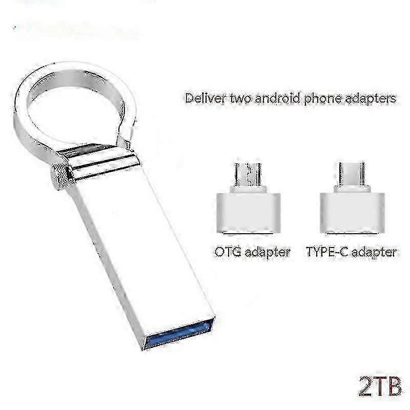 Usb 3.0 Flash Drive with 2TB/1TB High-Speed Data Storage: Fast Memory Stick for Secure Digital Storage