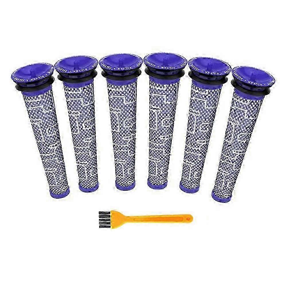6 Pcs Filters Replaces for V6 V7 V8 Dc62 DC61 DC58 DC59 DC74 Vacuum Cleaner Filter Part 965661-01