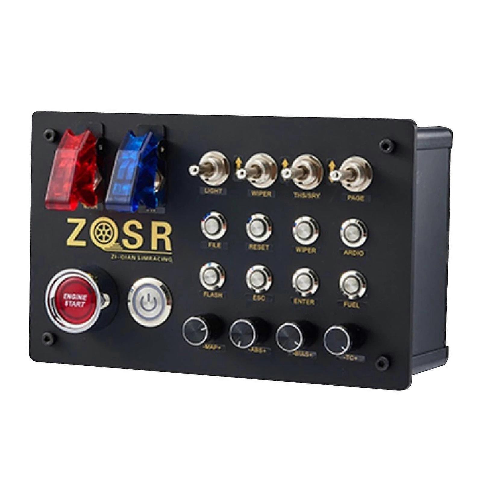 SIM Racing Control Box Car Racing Control Box Racing Simulator Accessory Ub