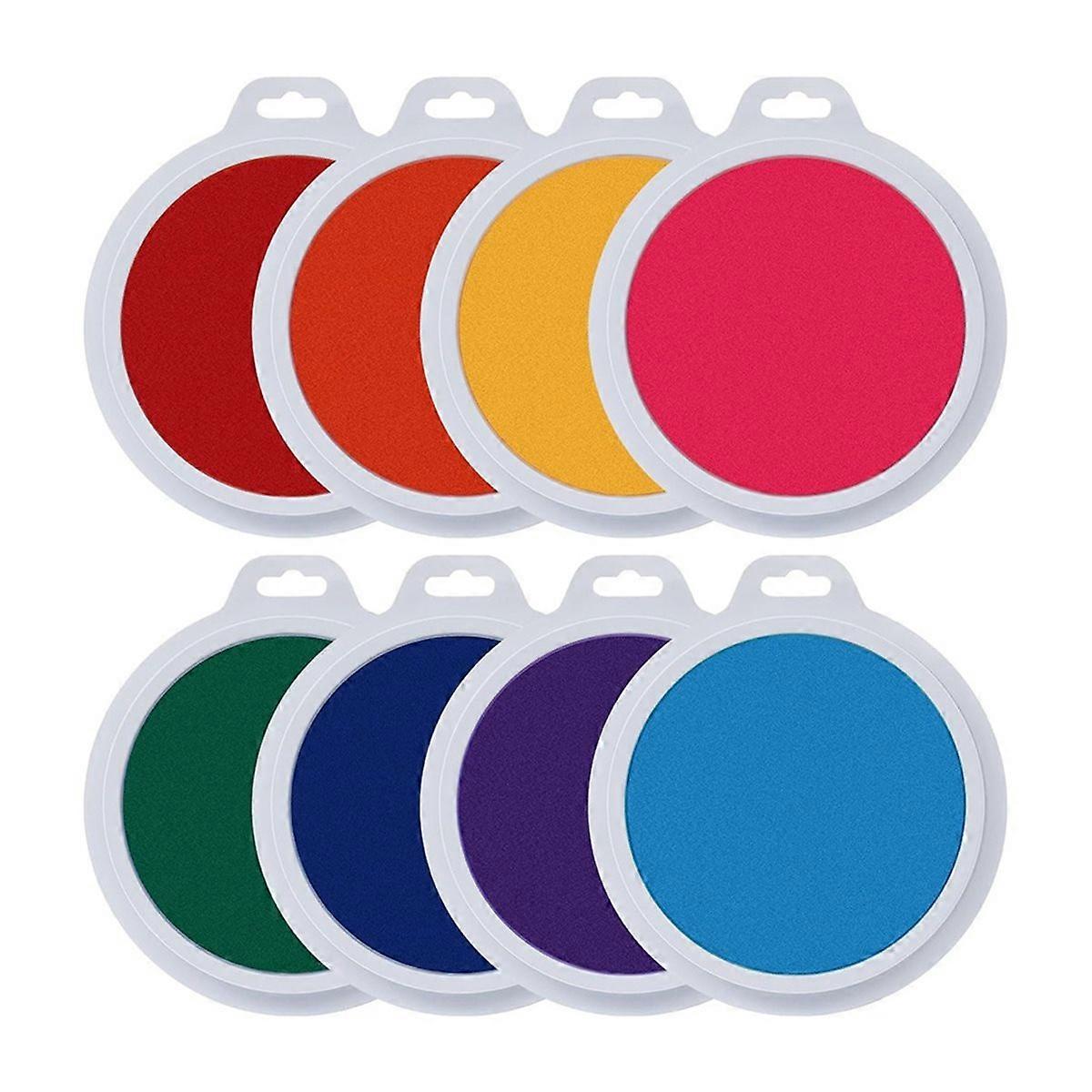 7 Inch Large Washable Ink Pads for Handprint & Footprint Art