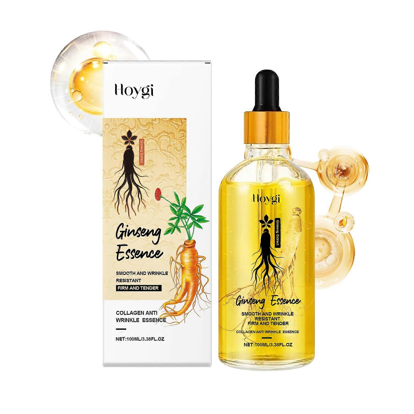 Hoygi Ginseng Firming Essence Is A Gentle, Moisturizing, Radiant, Hydrating, Moisturizing And Elastic Facial Skin Essence